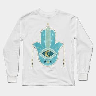 Hamsa Hand Long Sleeve T-Shirt